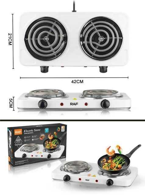 Double electrical stove