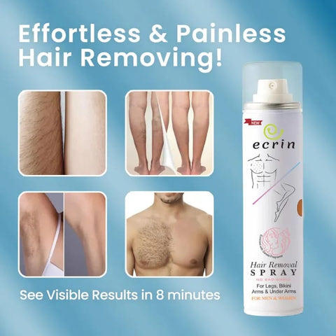 Ecrin Hair Removal Spray – Painless & Fast Hair Removing Spray for Men & Women 200ml