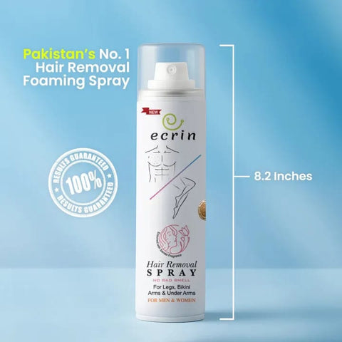 Ecrin Hair Removal Spray – Painless & Fast Hair Removing Spray for Men & Women 200ml